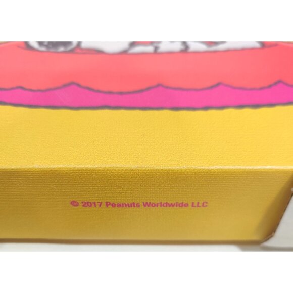 Peanuts Canvas Art Print  Snoopy Woodstock On Red Swim Raft Floaty 8.25x10.5" - Picture 3 of 13